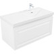 Тумба под раковину Aquanet Агата 100 белый сатин