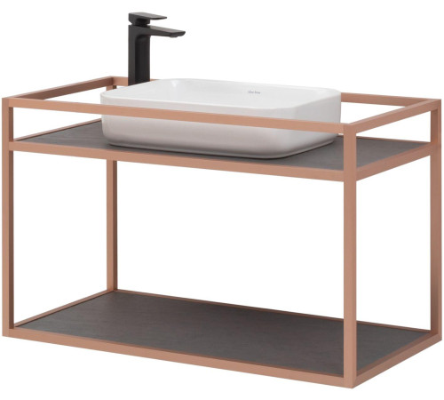 Консоль под раковину Allen Brau Liberty 90 1.33003.60 медь браш