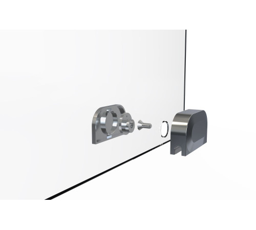 Душевой уголок Allen Brau Fantasy 150x90 3.11009.00 + 3.11013.00 хром