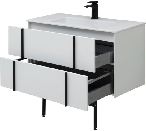 Тумба под раковину Allen Brau Reality 90 1.32006.WM белый матовый