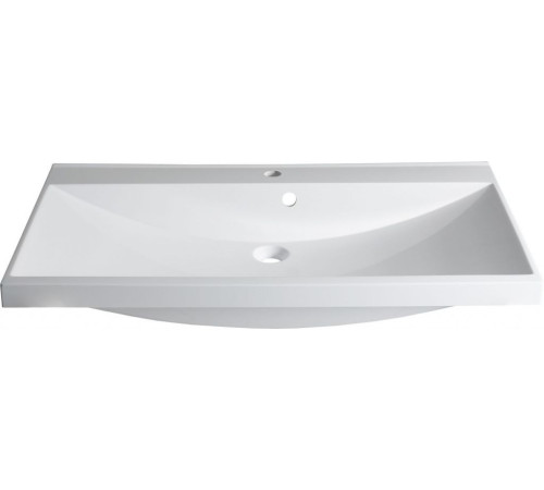 Тумба под раковину Aquanet Нота New 90 белый глянец