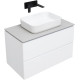 Тумба под раковину Allen Brau Infinity 85 1.21001.WM белый матовый
