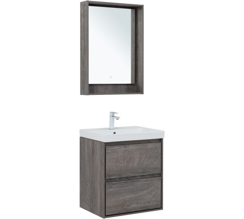 Тумба под раковину Aquanet Милан 60 дуб рошелье