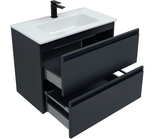 Тумба под раковину Allen Brau Eclipse 80 1.E1002.AM антрацит матовый