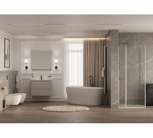 Тумба под раковину Allen Brau Paris 80 1.360001.AM антрацит матовый