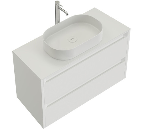 Тумба под раковину Allen Brau Fantasy 100 1.11003.WM 2.0 белый матовый