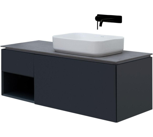 Тумба под раковину Allen Brau Infinity 120 1.21008.AM R антрацит матовый