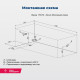 Акриловая ванна Aquanet Nexus 170x70 (с каркасом)