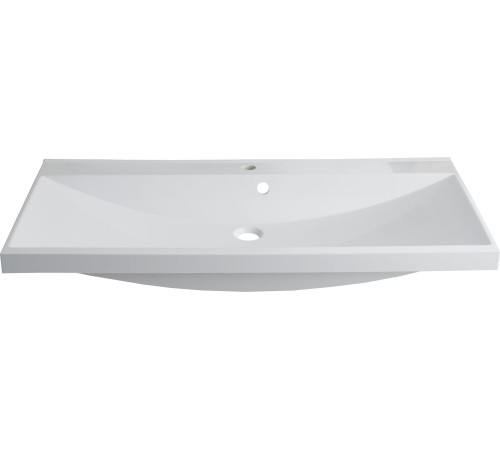 Тумба под раковину Aquanet Нота New 100 белый глянец