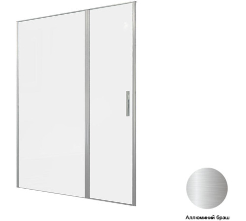 Душевая дверь Allen Brau Priority 160 3.31038.BA серебро браш