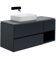 Тумба под раковину Allen Brau Infinity 120 1.21005.AM L антрацит матовый