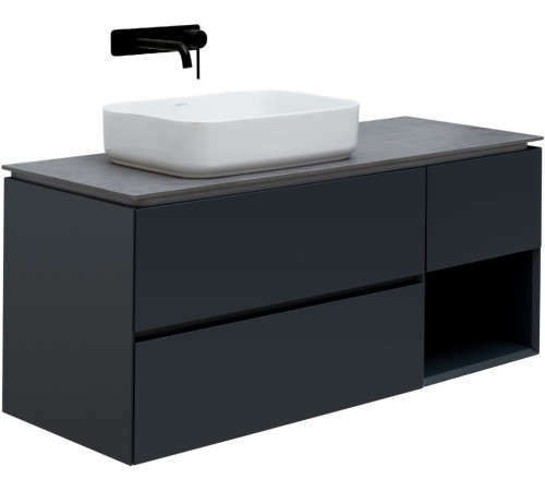 Тумба под раковину Allen Brau Infinity 120 1.21005.AM L антрацит матовый