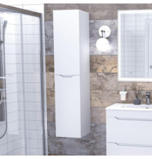 Пенал Aquanet Практика 30 белый матовый