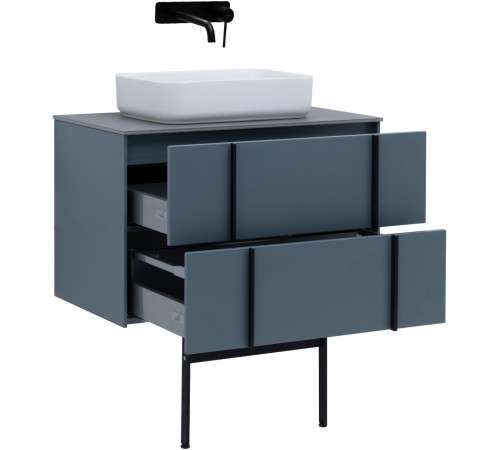 Тумба под раковину Allen Brau Reality 80 1.32005.BGM синий матовый