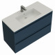 Тумба под раковину Allen Brau Eclipse 60 1.E1001.BGM 2.0 синий матовый