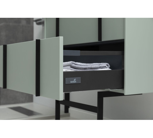 Тумба под раковину Allen Brau Reality 100 1.32007.CGM олива матовый