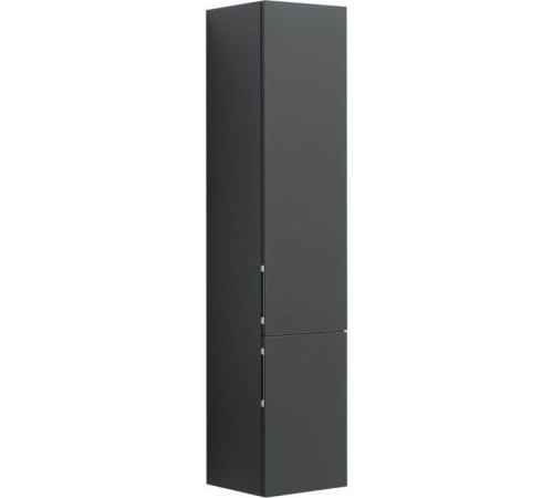Шкаф-пенал Aquanet Алвита 35 серый антрацит