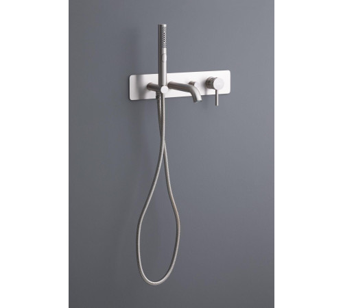 Смеситель для ванны с душем Allen Brau Priority 5.31006-BN (с внутренней частью) никель браш