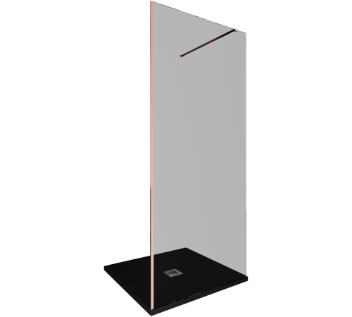 Душевая перегородка Allen Brau Infinity 1 90 3.21012.60.T медь браш