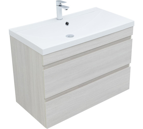 Тумба под раковину Aquanet Нота New 100 дуб холден