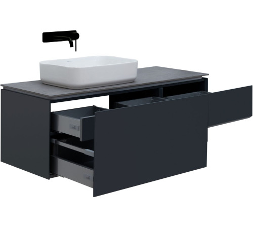 Тумба под раковину Allen Brau Infinity 120 1.21006.AM L антрацит матовый