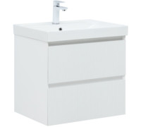 Тумба под раковину Aquanet Альтера 60 белый матовый