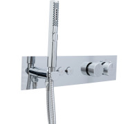 Смеситель для ванны Allen Brau Liberty 5.33010-00 (с внутренней частью, 2 хода) хром