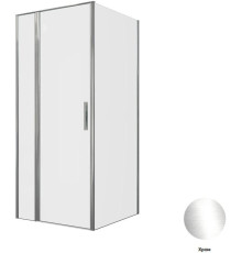 Душевой уголок Allen Brau Priority 90x90 3.31025.00 + 3.31043.00 хром