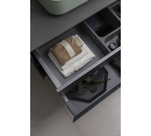 Тумба под раковину Allen Brau Infinity 85 1.21002.AM антрацит матовый