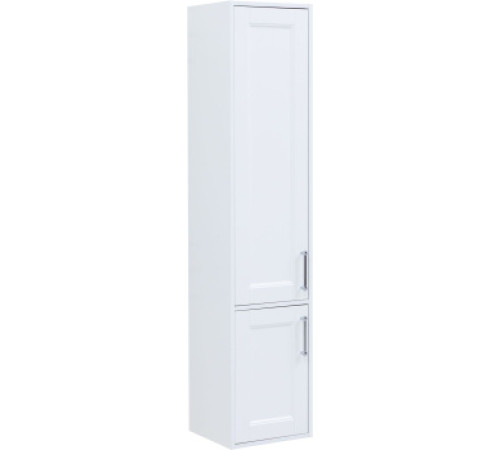 Шкаф-пенал Aquanet Бостон new L 35 белый сатин