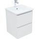 Тумба под раковину Aquanet Эмбер 50 белый матовый