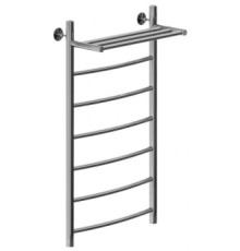 Полотенцесушитель водяной Aquanet Romeo с полкой 1000x500, с полкой, хром