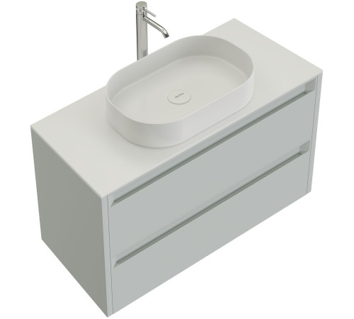 Тумба под раковину Allen Brau Fantasy 100 1.11003.PWM 2.0 папирус матовый