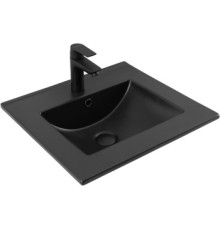 Раковина Aquanet Flat 50 черная матовая