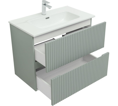 Тумба под раковину Aquanet Джейн 80 мисти грин
