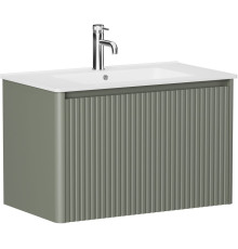 Тумба под раковину Allen Brau Gravity 80 1.370017.CGM олива матовый