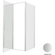 Душевой уголок Allen Brau Priority 120x90 3.31008.BA + 3.31017.BA серебро браш