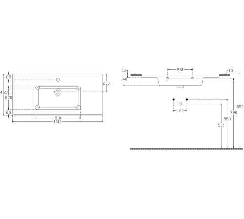 Раковина Allen Brau Fantasy 102 4.11014.20 белый глянец