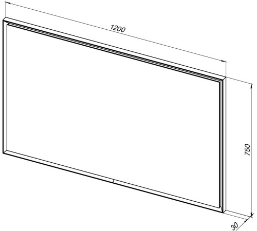 Зеркало Allen Brau Activity 120 1.340030.BGM синий матовый