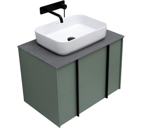 Тумба под раковину Allen Brau Reality 70 1.32004.CGM олива матовый