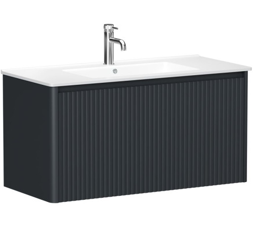 Тумба под раковину Allen Brau Gravity 100 1.370018.AM антрацит матовый