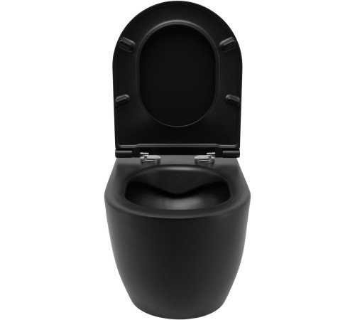 Чаша приставного унитаза Allen Brau Reality 4.32004.31 черный матовый