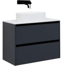 Тумба под раковину Allen Brau Activity 90 1.34005.AM антрацит матовый/черный браш