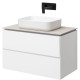 Тумба под раковину Allen Brau Infinity 85 1.21001.WM белый матовый