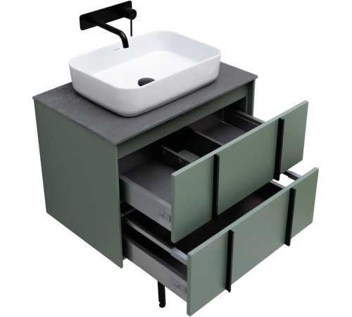 Тумба под раковину Allen Brau Reality 70 1.32004.CGM олива матовый