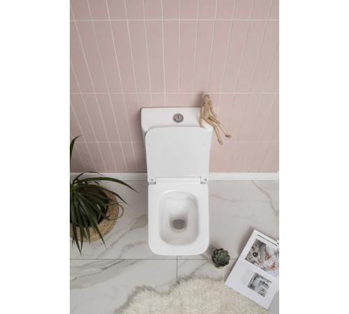 Чаша напольного унитаза Aquanet Rimless Cube-C CL-12248B