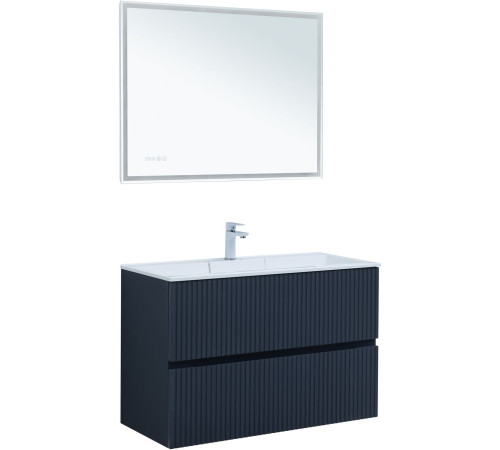 Тумба под раковину Aquanet Джейн 100 маренго