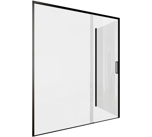 Душевой уголок Aquanet Pleasure Evo 160x80 AE65-160x80-BT профиль черный, прозрачное стекло