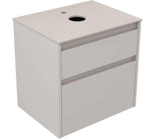 Тумба под раковину Aquanet Nova Lite 2.0 60 бежевый