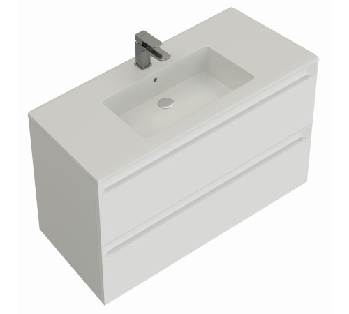Тумба под раковину Allen Brau Eclipse 100 1.E1003.WM 2.0 белый матовый